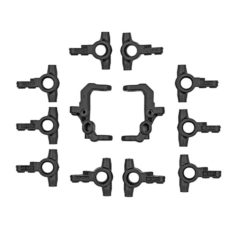 (image for) TEAM ASSOCIATED RC10B7/T7 V2 CASTER & STEERING BLOCKS