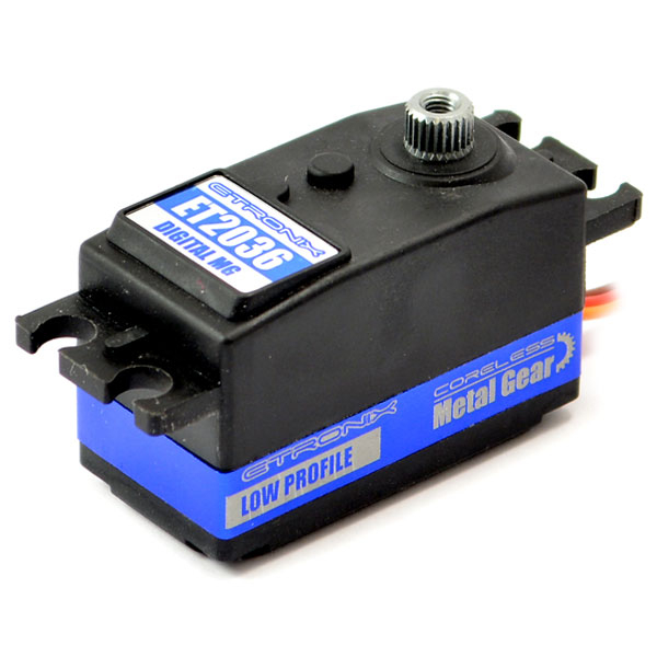 (image for) ETRONIX 9.5KG/0.09S LOW PROFILE DIGITAL SERVO CORELESS METAL GEAR