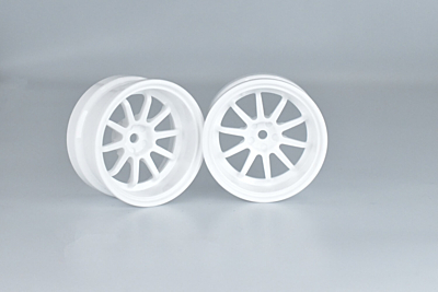 (image for) Reve D Competition Drift Wheel "VR10" White (Offset 10mm, 2pcs)