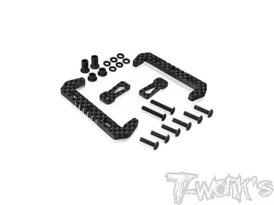 (image for) T-Work's Graphite Multiple Setting Battery Holder for Team Associated RC10 B7